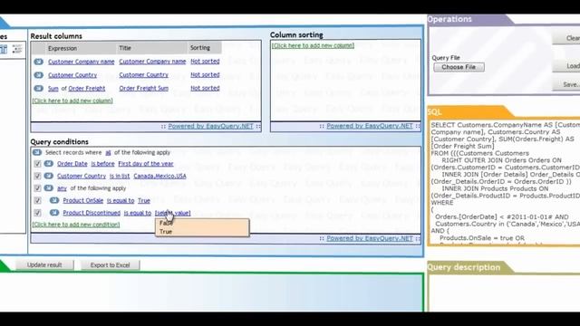 EasyQuery смотреть онлайн