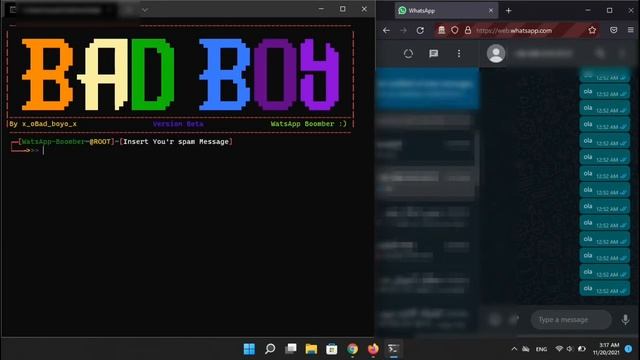 whatsapp Boomber for windows💥💣 смотреть онлайн