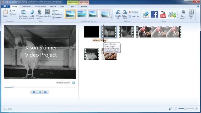OLIT 522: Windows Live Movie Maker Video Editing смотреть онлайн