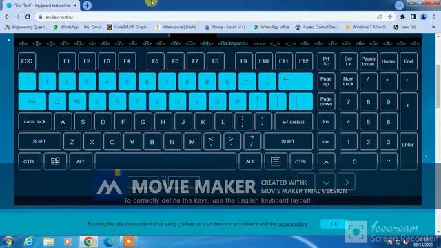 Keyboard Testing | Check Keyboard Keys working are not. смотреть онлайн