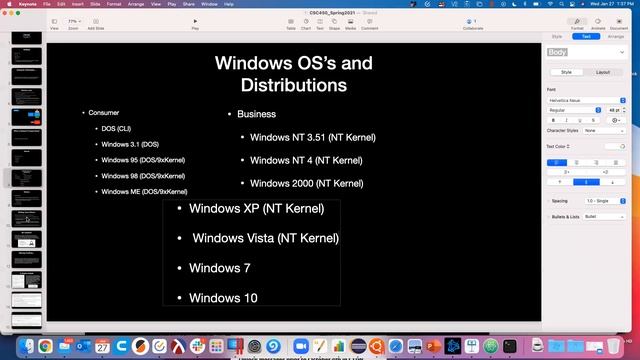 CSC450 1/27/21 - More OS history/compilers/drivers смотреть онлайн
