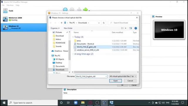 Virtual Box Machine; Windows Server and Windows 10 Installation смотреть онлайн