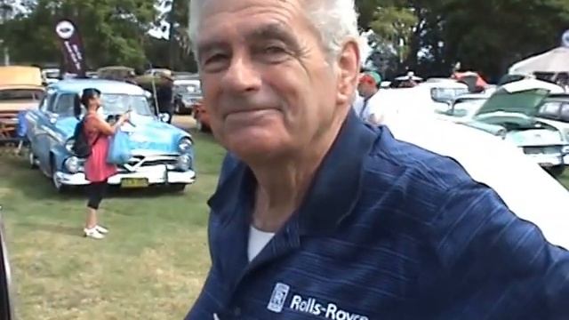 Old car social club, Thirlmere & car show featuring Bill's Rolls Royce. смотреть онлайн