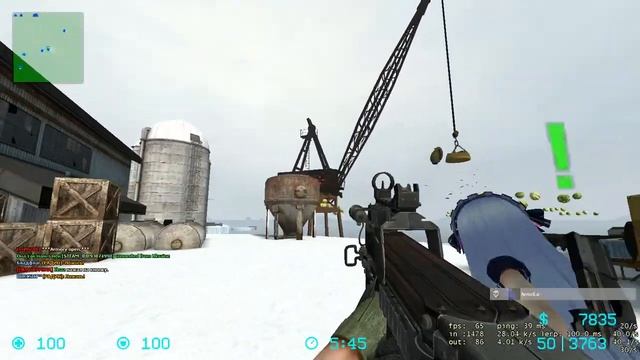 Counter-Strike: Source - Zombie Escape - ze_icecap_escape_v5 смотреть онлайн