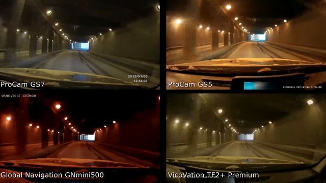 Выезд из тоннеля ProCam GS7-GS5 Vico TF2+ GNmini500 смотреть онлайн
