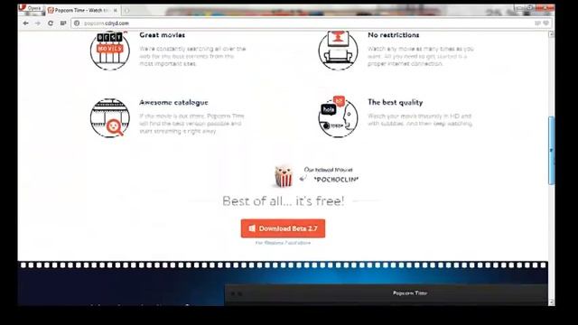 the problem of the emergence of Popcorn Time смотреть онлайн