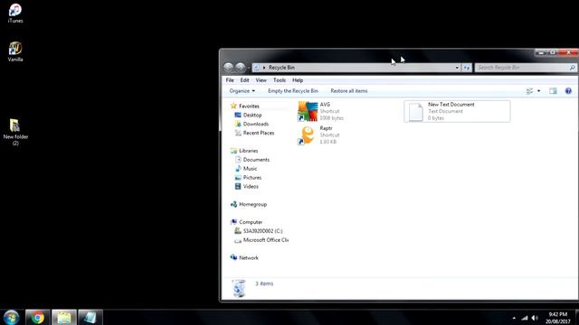 Windows 7 Help: How to empty recycle bin смотреть онлайн