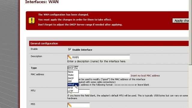 How to configure WAN settings in pfSense 2.0 смотреть онлайн