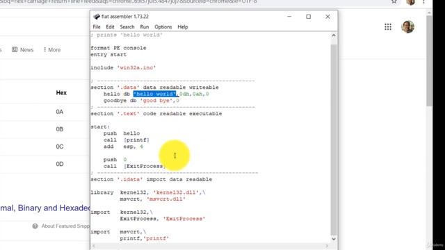 33.3 Hello World in Assembly смотреть онлайн