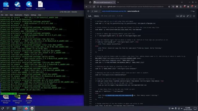 Use this script to automate the setup of a live-stream server on Ubuntu 22.04 смотреть онлайн