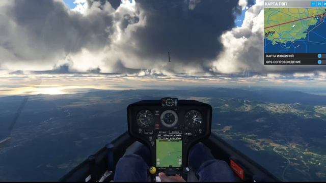 Microsoft Flight Simulator Планер (LFMN)- (LFML) 177м смотреть онлайн