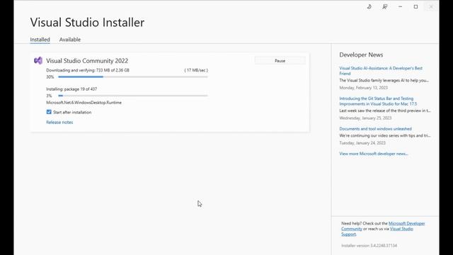 Windows - 4. How to install Microsoft Visual Studio Community? смотреть онлайн