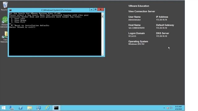KB 1025887 Changing Connection Server Logging Level for VMware Horizon смотреть онлайн