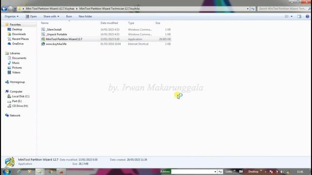 Cara Mengembalikan Data Yang Hilang || Mini Tools Partision Wizard v12. 7 смотреть онлайн