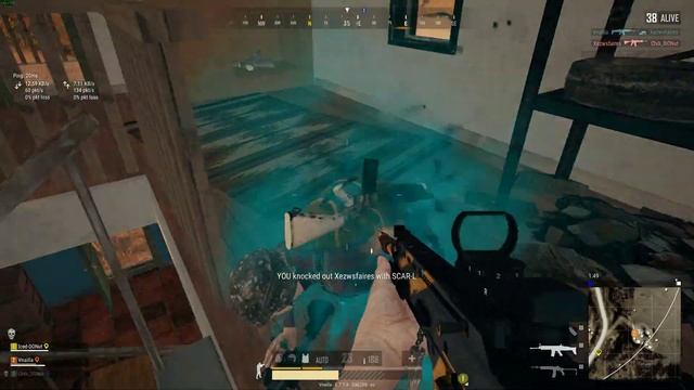 PUBG [FPP 3-Man Squad] - Just camly pushing a house full of people смотреть онлайн