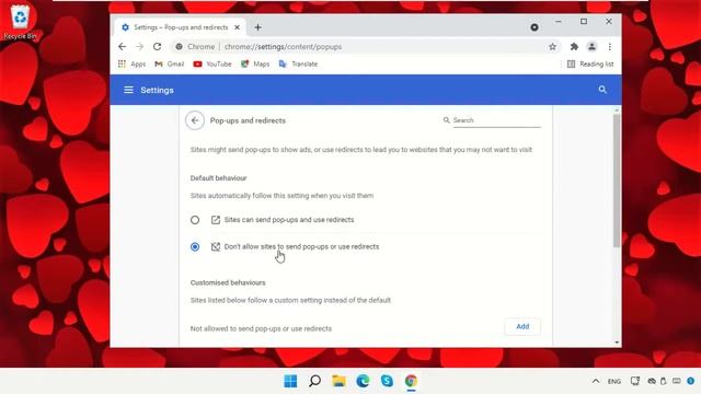 Allowing Pop-ups in Google Chrome in Windows 11 смотреть онлайн