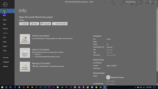 MS Word Review Tab | MS Word Tracking,Restrict Editing | MS Office 2019 | Full Tutorial Bangla смотреть онлайн