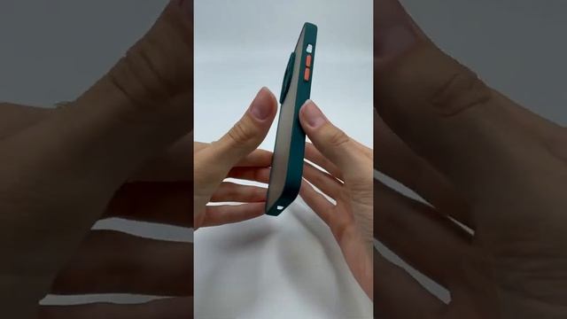 Чехол бампер Frosted для iPhone 13 Pro (темно-зеленый) смотреть онлайн
