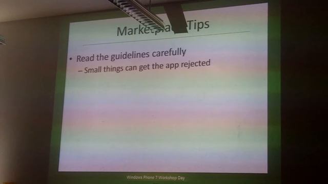 Windows Phone 7 development talk in Zurich University смотреть онлайн