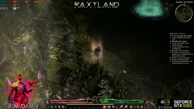 Grim Dawn Gameplay Español Part 3 GTX 1060 Hardware Gaming Test RAXYLAND смотреть онлайн