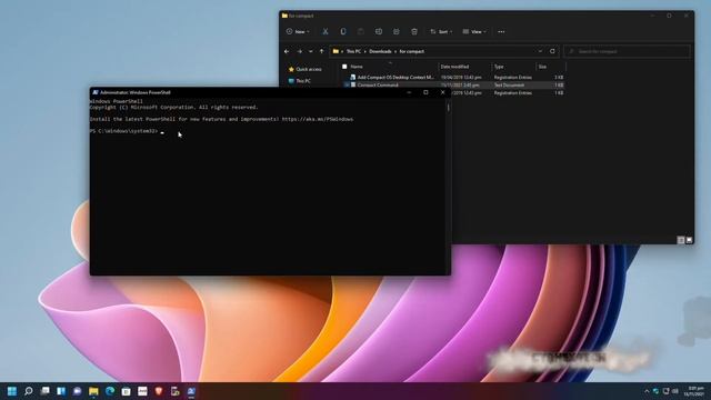 (tutorial)Compact Windows 11/Windows 10 to reduce the operating system size footprint смотреть онлайн