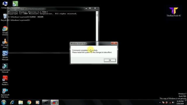 How To Fix " This Copy Of Window Is Not Genuine"? || смотреть онлайн