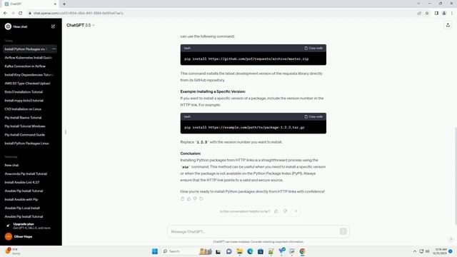 pip install from http link смотреть онлайн