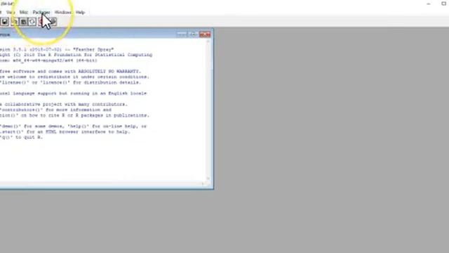 Installing R and R Commander смотреть онлайн
