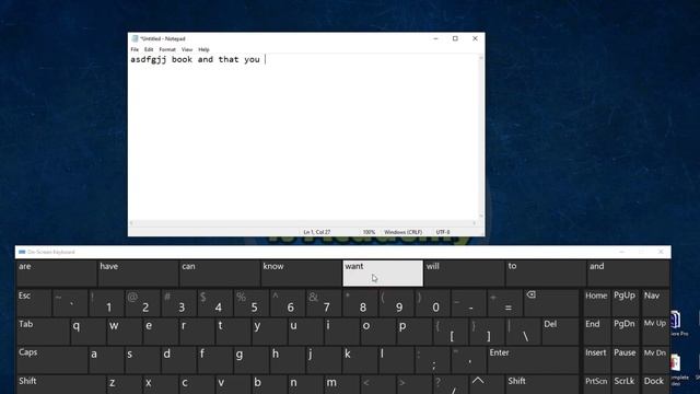 keyboard not working? Touch Keyboard in Windows 10 | How to Enable On-screen Keyboard in Windows 10 смотреть онлайн