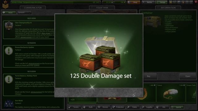 TankiOnline| Starweek FinaI tic-tac-toe paint|opening 30 containers| Танки Онлайн смотреть онлайн