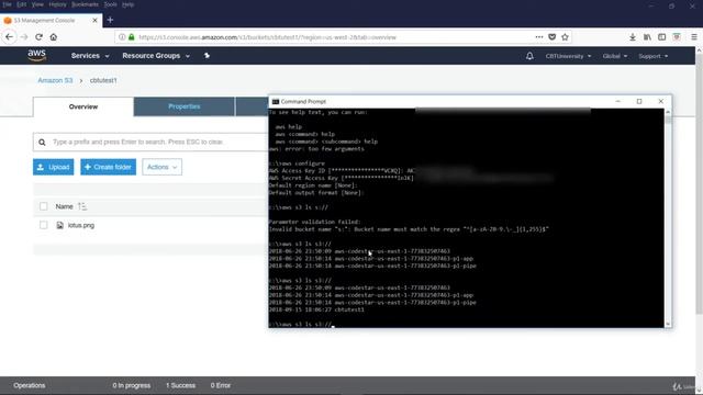 19. Access S3 through AWS - CLI with IAM user credentials смотреть онлайн