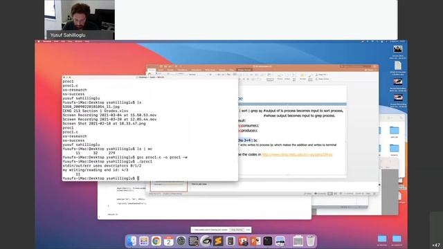 operating systems - processes (pipe & signal) смотреть онлайн