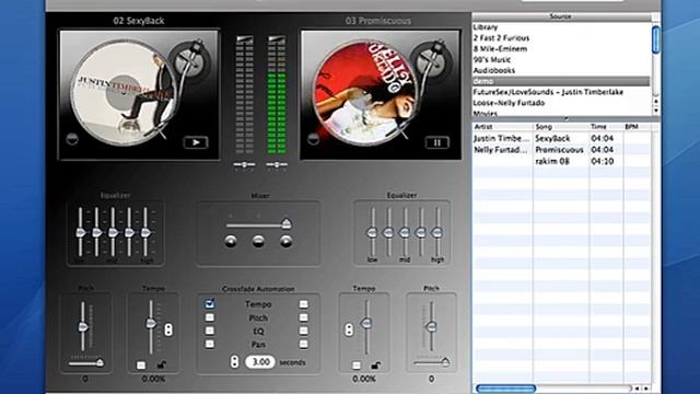 djay - mix with the cool dj software for mac os x смотреть онлайн