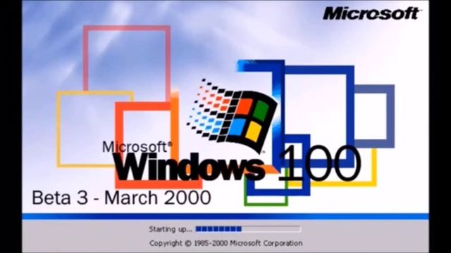 Windows 100 Beta 3 March 2000 смотреть онлайн