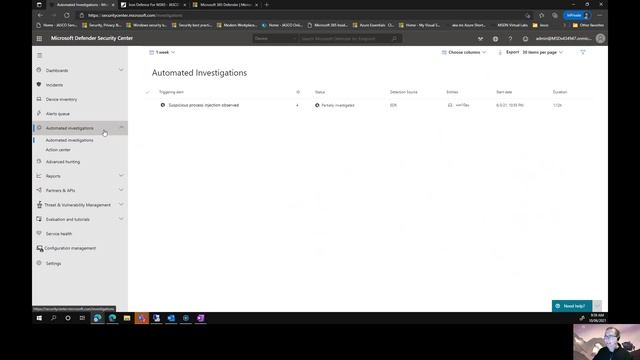 Microsoft Defender For Endpoint Security Demo смотреть онлайн