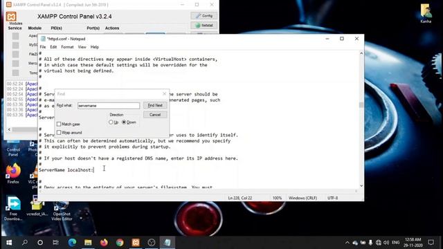 How to use different http port in XAMPP if port 80 is blocked/unavailable/error #http #xamppserver смотреть онлайн