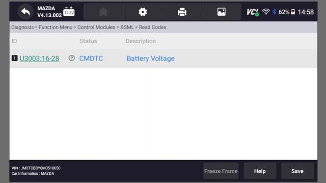 Mazda Troubleshoot Blind Spot Not Working Malfunction with YOUCANIC OBD2 Scanner смотреть онлайн