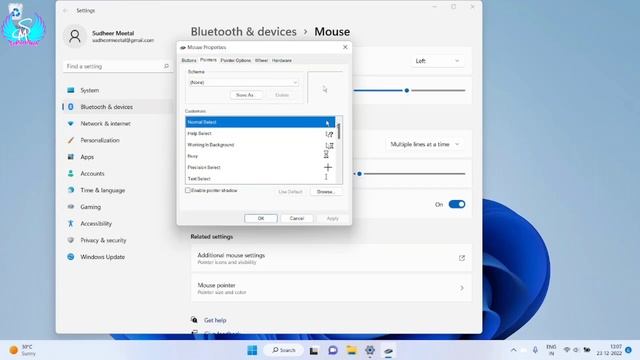 How to Highlight Mouse Cursor point in Windows 11 смотреть онлайн