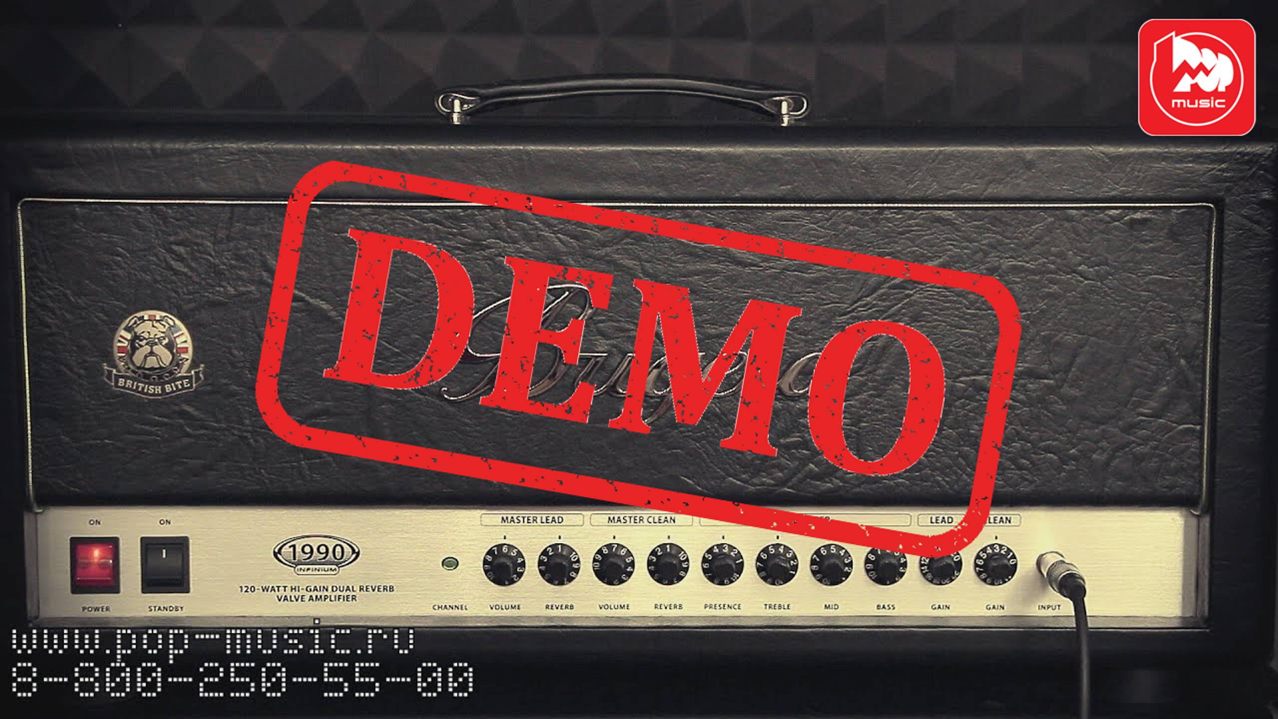 Гитарный усилитель BUGERA 1990 INFINIUM - демонстрация звучания