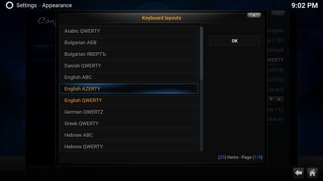 Change keyboard layout in Kodi version 15 смотреть онлайн