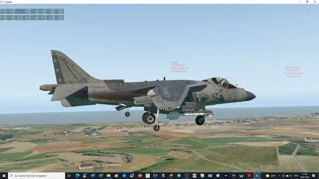 Hawker Harrier (X-Plane 11) смотреть онлайн