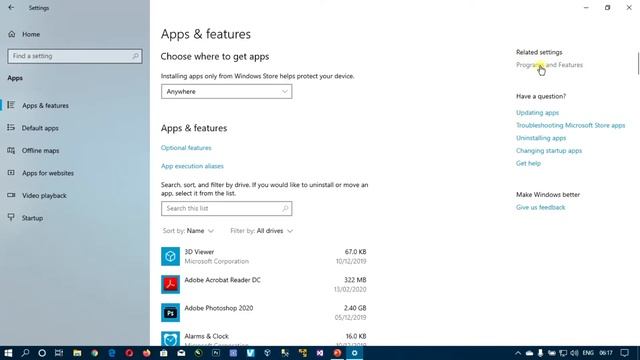 Lecture - 136 : Add or remove programs in windows 10 смотреть онлайн