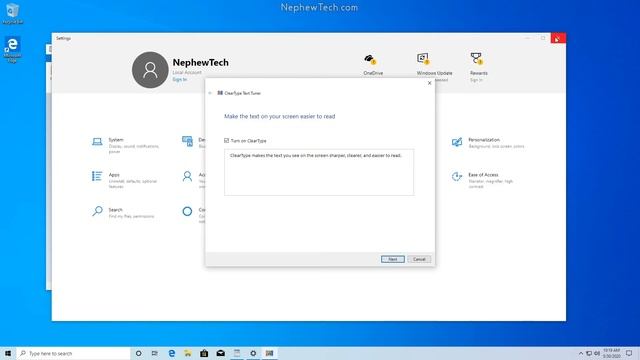 ClearType Text Makes Windows 10 Easier To Read смотреть онлайн