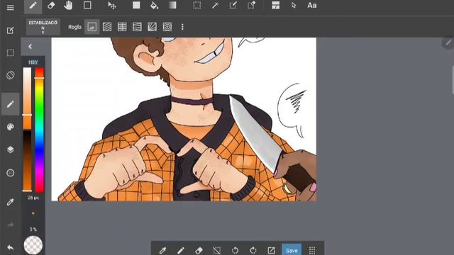 [Smoke Out the Window - Bruno Mars] Finn and Melody - SPEEDPAINT смотреть онлайн
