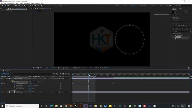 After Effect Tutorial How To Create Spot Light Logo Effect [Very Easy] смотреть онлайн