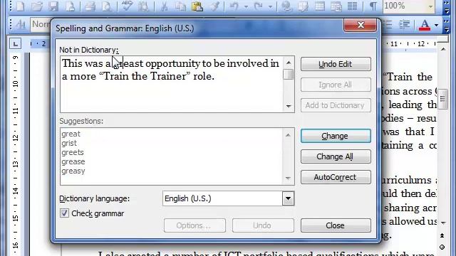 Word 3621-2 Spell checking and custom dictionaries Microsoft Word 2003 ECDL ITQ2 смотреть онлайн