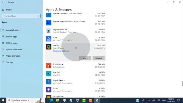 Uninstall ShareX on Windows Laptop PC Microsoft Store смотреть онлайн