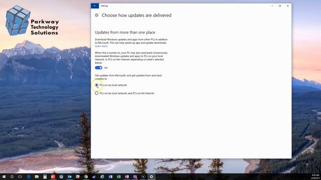 Windows 10 - Disable Update Sharing смотреть онлайн