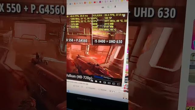 VEGA 7 VS UHD 630 смотреть онлайн