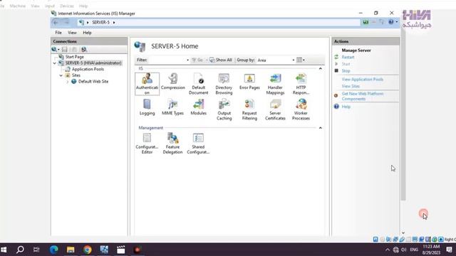 Installation IIS Server in windows server 2022 смотреть онлайн